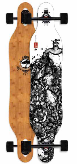 Arbor Axis Bamboo Longboard